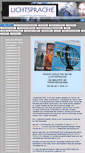 Mobile Screenshot of lichtsprache-online.com
